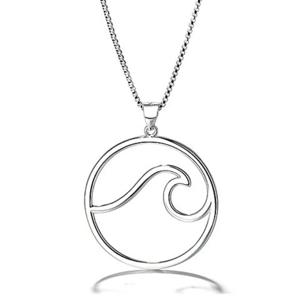 Beachy Wave Necklace - Picture 1 of 6